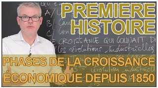 La croissance économique et ses différentes phases  HistoireGéographie  1ère  Les Bons Profs [upl. by Tormoria]