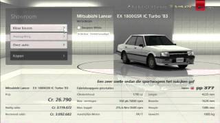 Mitsubishi Lancer EX 1800GSR IC Turbo 83 [upl. by Ellenuahs]