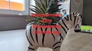 Aramsamsam Hugenotten und Küchenlinguistik Eine sprachwissenschaftliche Einordnung IMG 0220 [upl. by Aniahs603]