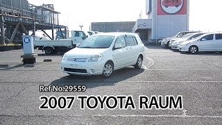 2007 TOYOTA RAUM for sale [upl. by Awuhsoj628]