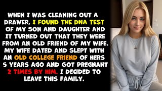 When I Was Cleaning Out A Drawer I Found The DNA Test Of My Son And Daughter And It Turned Out [upl. by Kra]