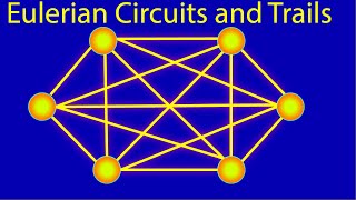 What are Eulerian Circuits and Trails Graph Theory [upl. by Taddeusz]