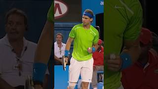 Nadal amp Federers STUNNING rally 😱 [upl. by Nwahsear]