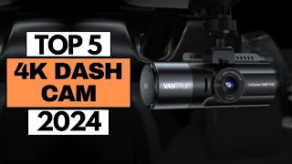 Top 5 Best 4K Dash Cam in 2024  Best Dash Cam For Car [upl. by Lilhak]