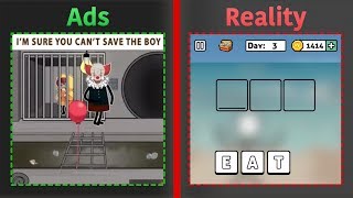 Mobile Game Ads Vs Reality [upl. by Fanestil]