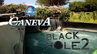 Caneva AquaPark BLACK HOLE 2 POV Onride [upl. by Albers]