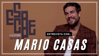 Entrevista con… MARIO CASAS por ‘Escape’ y habla de HACHE en 3MSEC  Hoy Magazine [upl. by Alahc113]