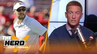 Joel Klatt gets heated about the first CFP rankings amp Is Lincoln Riley NFL bound  CFB  THE HERD [upl. by Tildy]