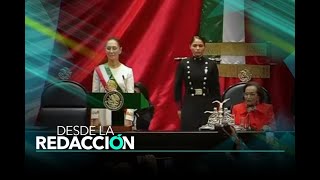 ¡Presidenta Así asumió Claudia Sheinbaum como Mandataria [upl. by Gnouh]