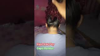 Cepol Rambut Dengan Kuncir Ubur ubur hairstyle hairplayindo hair hairplay haircut [upl. by Leimad723]