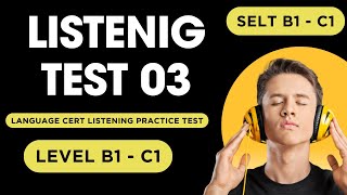 Language Cert Listening Practice Test  Level B1 To C1  General Language Cert listening [upl. by Bernat885]