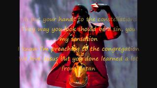 Kanye West Devil In A New Dress Lyrics on Screen HD [upl. by Shannah]