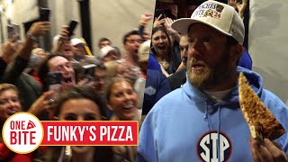 Barstool Pizza Review  Funkys Pizza Oxford MS [upl. by Imat]