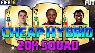 FIFA 18 20K30K HYBRID SQUAD BUILDER feat DOUMBIA MARTINS RENATO SANCHES [upl. by Ttreve]