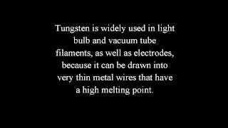 What Is Tungsten [upl. by Sladen]