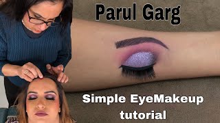 Parul Garg Reception brides EyeMakeup  Makeup by Parul Garg  Parul Garg makeup tutorial [upl. by Aubine]