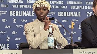 Berlinale 2024 A politically charged start for Lupita Nyongo and her jury [upl. by Olimreh]