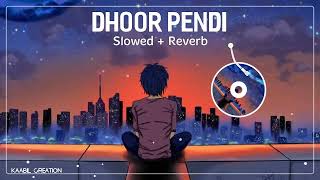 Dhoor Pendi Slowed  Reverb  Template For Video Editing  Kaabil Creation [upl. by Atinniuq]