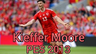 Face Kieffer Moore Sheffield UnidedInglaterra Nacionalidade País De Gales PES 2013 [upl. by Airdua]