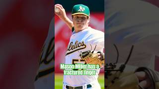 Mason Miller INJURED Right Before the Trade Deadline ☹️ shorts mlb athletics baseball [upl. by Cecilius]