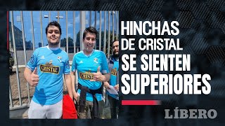 Sporting Cristal vs Universitario  Hinchas cerveceros confiados en la victoria [upl. by Aisatal]