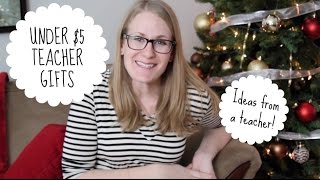 Under 5 Teacher Gift Ideas from a teacher [upl. by Raphaela276]