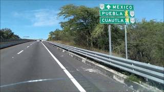 Así se entra a la autopista Siglo XXI de Acapulco a Puebla  MochilazoMX [upl. by Anauqaj]