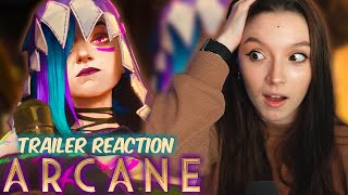 Arcane Season 2  Official Trailer Reaction [upl. by Aniteb828]