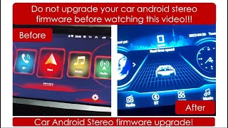 upgrade software or firmware of universal or Chinese android car stereo or head unit [upl. by Massey]