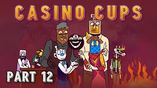 Casino Cups Part 12 Cuphead Comic Dub [upl. by Attenov]