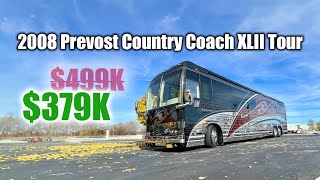 2008 Prevost Country Coach XLII Tour  FOR SALE in Buffalo New York [upl. by Mond]