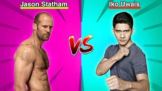 Jason Statham vs Iko Uwais  Comparison of Hollywoods Most dangerous Martial Arts [upl. by Hsirt23]