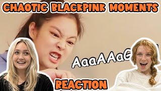 WE WATCH THE MOST CHAOTIC BLACKPINK MOMENTS [upl. by Hedvig86]