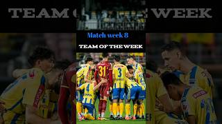 Team of the week l Match week 8 l ISL season 11 l Kerala blasters youtubeshorts [upl. by Atinomar]