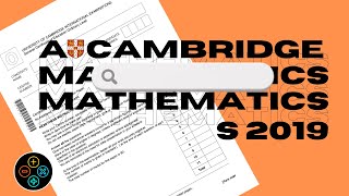 A Level Pure Mathematics May June 2019 Paper 32 970932 [upl. by Chinua]