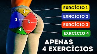 O BUMBUM DOS SONHOS com 4 Exercícios para fazer Em Casa  4 Melhores Exercícios para Glúteos 26 [upl. by Winterbottom]