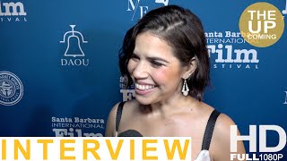 America Ferrera interview at Santa Barbara Film Festival 2024 [upl. by Shewmaker950]