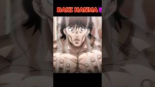 BAKI HANMA POWER UP💪💪 baki bakihanma anime [upl. by Elita524]