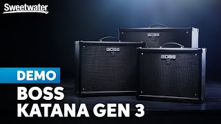 BOSS Katana Gen 3 Evolved Tube Logic Tech amp Enhanced Edgeofbreakup Sonics [upl. by Denna]