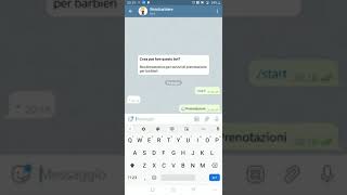 PrenotaFacile Gestire le prenotazioni con Telegram [upl. by Annoel447]