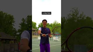 OneHanded Backhand Follow Through Trick Online course in bio tennis tennistips tennisdoctor [upl. by Wall]