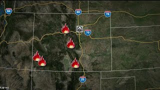 Spring Fire continues to grow Saturday [upl. by Ientruoc]