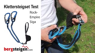 Test Rock Empire Siga Klettersteigset [upl. by Okomot]