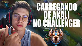 CARREGANDO DE AKALI NO CHALLENGER  NAGASAWA [upl. by Alrahs]