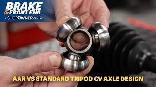 AAR vs Standard Tripod CV Axle Design [upl. by Esilahc]