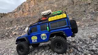 RC Off Road Land Rover Defender  Traction Hobby Mercedes G550 Tank 300  Adventure [upl. by Harbour525]