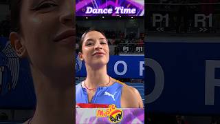 🎉🏃‍♀❤️Ewa Swoboda wins women’s 100m athlete dance sports mashup dancemashup [upl. by Naji]