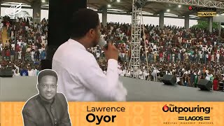 PASTOR LAWRENCE OYOR MINISTERS AT THE OUTPOURING LAGOS 2023 [upl. by Zetnas]