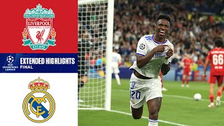 Liverpool vs Real Madrid Extended Highlights  UCL Final  CBS Sports Golazo [upl. by Luba]