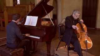 Bach  quotAriosoquot fron cantata 156 HD  Walz and Durkovic [upl. by Ettennor]